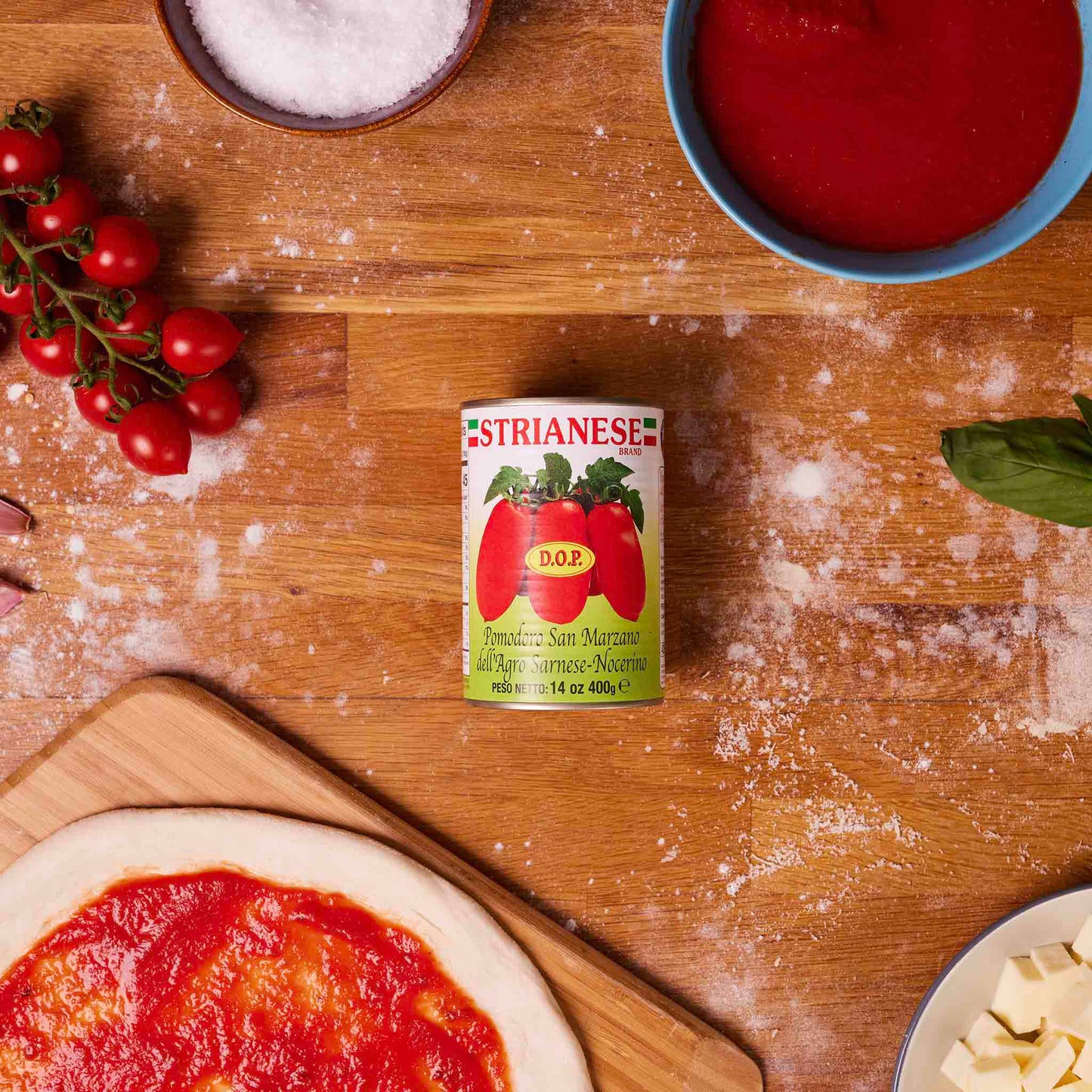 Strianese San Marzano Peeled Plum DOP (400g)