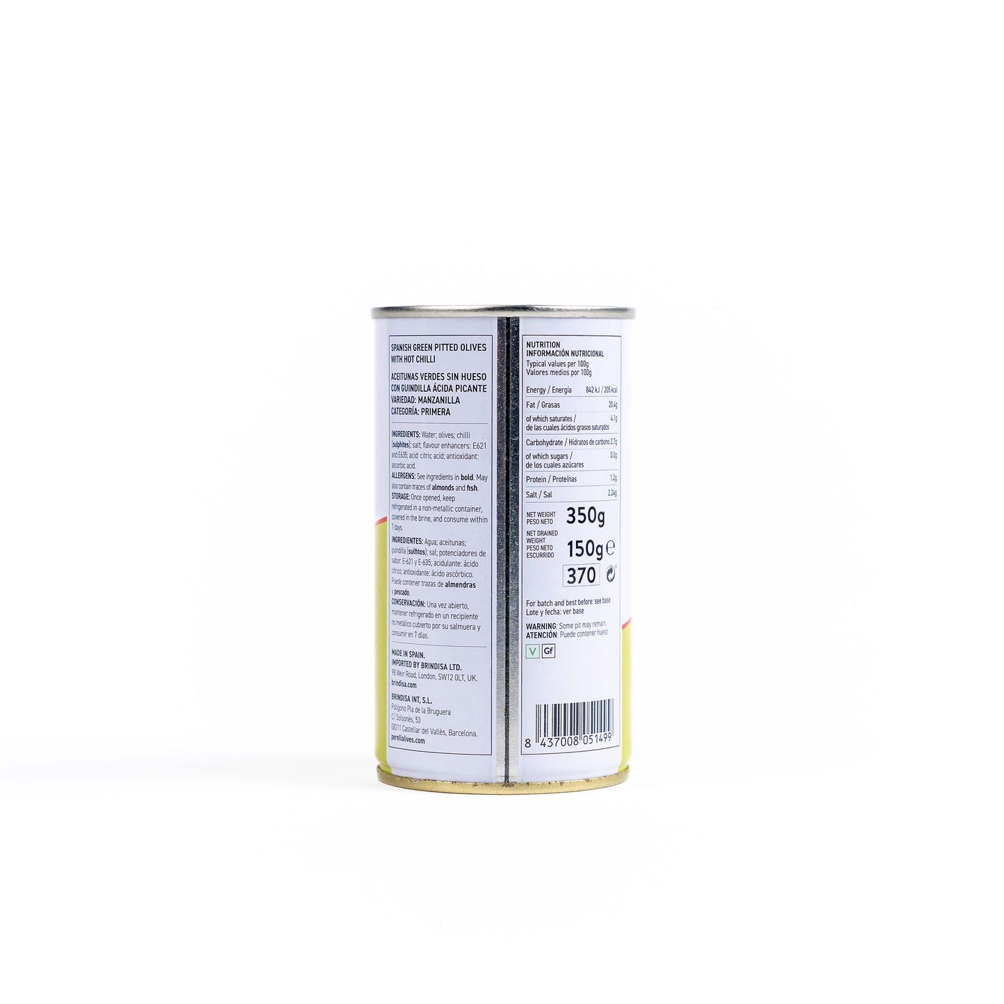 Perello Manzanilla Pitted Olives (350g)