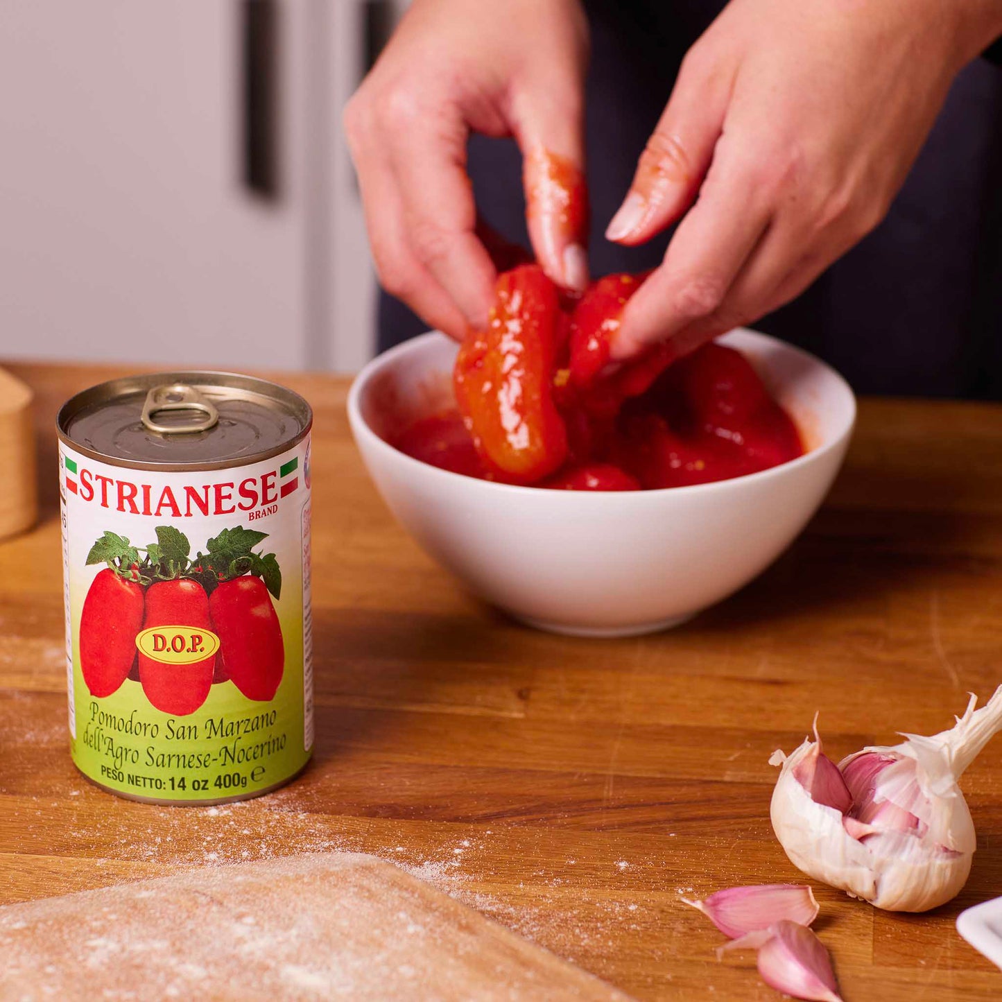 Strianese San Marzano Peeled Plum DOP (400g)
